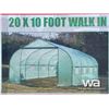 Image 1 : 20 X 10 FT. METAL FRAME GREENHOUSE