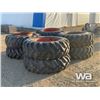 Image 2 : (8) 20.8 34R GOODYEAR DYNATORQUE TRACTOR TIRES
