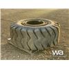 Image 3 : (1) ARMOUR 23.5-25 LOADER TIRE & RIM