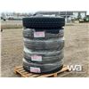 Image 2 : (5) KAPSEN 11R24.5 16PR TRUCK TIRES & RIMS