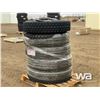 Image 3 : (5) KAPSEN 11R24.5 16PR TRUCK TIRES & RIMS