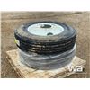 Image 1 : (2) GRIZZLY 11R24.5 PR16 TIRES & RIMS