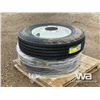 Image 2 : (2) GRIZZLY 11R24.5 PR16 TIRES & RIMS