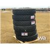 Image 1 : (6) KAPSEN 11R24.5 16PR TRUCK TIRES