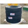 Image 2 : (4) KAPSEN 11R24.5 16PR TRUCK TIRES