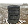 Image 1 : (4) GENERAL GRABBERS AT LT285/60 R20 STUDDED TIRES