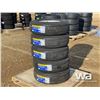 Image 1 : (5) HABILEAD ST225/75R15 TIRES & RIMS