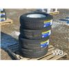 Image 2 : (4) HABILEAD ST225/75R15 TIRES & RIMS