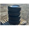 Image 3 : (4) HABILEAD ST225/75R15 TIRES & RIMS