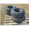 Image 1 : (4) MAXXIS ATV TIRES & RIMS