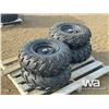 Image 3 : (4) MAXXIS ATV TIRES & RIMS