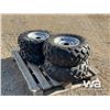 Image 3 : (4) DUNLOP QUAD TIRES & RIMS