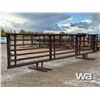 Image 2 : (5) 24 FT. FREESTANDING LIVESTOCK PANELS