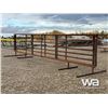 Image 1 : (2) 24 FT. FREESTANDING LIVESTOCK PANELS W/ GATES