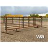 Image 2 : (2) 24 FT. FREESTANDING LIVESTOCK PANELS W/ GATES