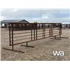 Image 4 : (2) 24 FT. FREESTANDING LIVESTOCK PANELS W/ GATES