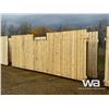 Image 1 : (2) FREESTANDING 24 FT. WINDBREAK PANELS