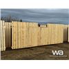 Image 2 : (2) FREESTANDING 24 FT. WINDBREAK PANELS