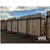 Image 3 : (2) FREESTANDING 24 FT. WINDBREAK PANELS