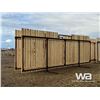 Image 4 : (2) FREESTANDING 24 FT. WINDBREAK PANELS