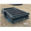 Image 2 : (12) 4 FT. MESH FRAME GATES