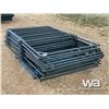 Image 4 : (12) 4 FT. MESH FRAME GATES