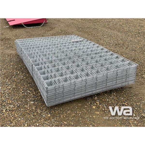 (50) 4 X 7 FT. WELDED WIRE FENCE PANELS