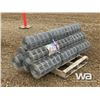 Image 3 : (6) ROLLS OF 5 X 10 FT. WIRE FENCE