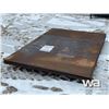 Image 2 : (10) 5 X 7 FT. STEEL PLATES
