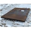 Image 4 : (10) 5 X 7 FT. STEEL PLATES