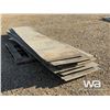 Image 3 : (15) 30 IN. BY 10 FT. ALUMINUM CHECKER PLATE