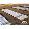 Image 3 : (45) 16 FT. STEEL SHEETS