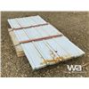 Image 1 : (40) 7.5 FT. STEEL SHEETS