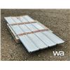 Image 3 : (40) 7.5 FT. STEEL SHEETS