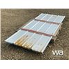 Image 2 : (40) 7.5 FT. STEEL SHEETS