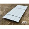 Image 4 : (40) 7.5 FT. STEEL SHEETS