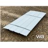 Image 2 : (40) 7.5 FT. STEEL SHEETS