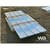 Image 3 : (40) 7.5 FT. STEEL SHEETS