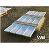 Image 2 : (40) 7.5 FT. STEEL SHEETS