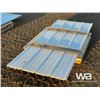 Image 4 : (40) 7.5 FT. STEEL SHEETS
