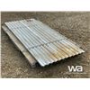 Image 3 : (40) 7.5 FT. STEEL SHEETS