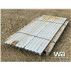 Image 4 : (40) 7.5 FT. STEEL SHEETS