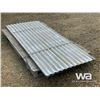Image 3 : (40) 7.5 FT. STEEL SHEETS