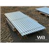 Image 3 : (40) 7.5 FT. STEEL SHEETS
