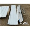 Image 5 : (12) SHEETS OF TIN & MISC. ROOF SUPPLIES