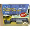 Image 1 : 7 PCS OUTDOOR LIVING SET