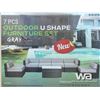 Image 1 : (7) PCS OUTDOOR FURNITURE SET