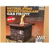 Image 1 : NATURAL STONE GAS FIREPIT