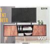 Image 1 : RETRO 2 DRAWER TELEVISION STAND