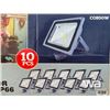 Image 1 : (10) 50W OUTDOOR LED MOTION SENSOR LIGHTS